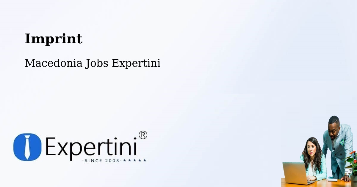 Imprint – Strimnica - Macedonia Jobs Expertini